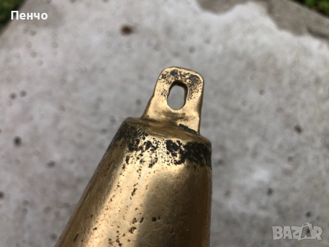 стар бронзов чан /звънец, хлопка/ , снимка 6 - Антикварни и старинни предмети - 44304740