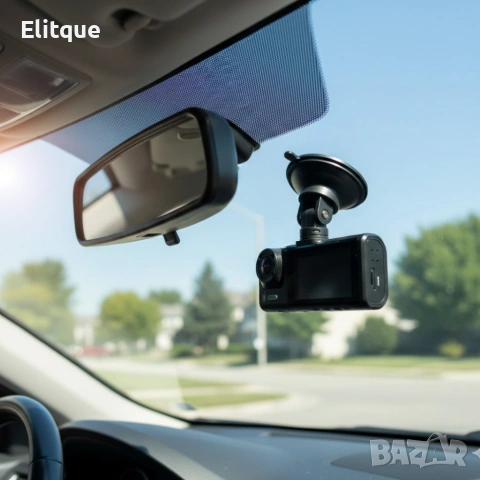 Видеорегистратор Black BOX Super HD 1296P + задна камера, снимка 2 - Камери - 53441452