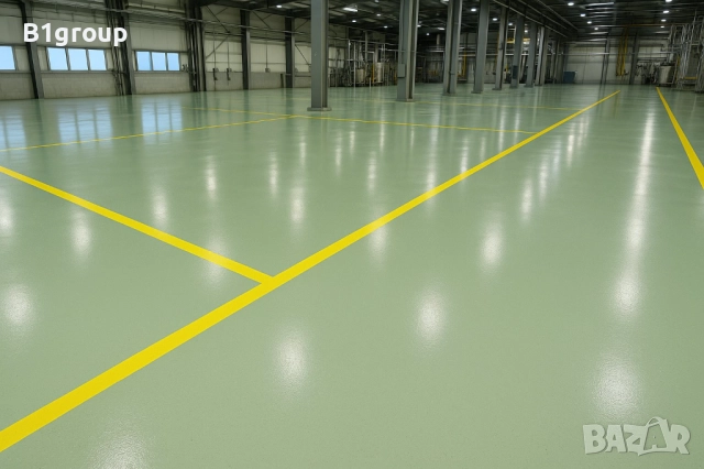 Полагане на индустриални и химически устойчиви епоксидни подове, снимка 4 - Други ремонти - 52414164