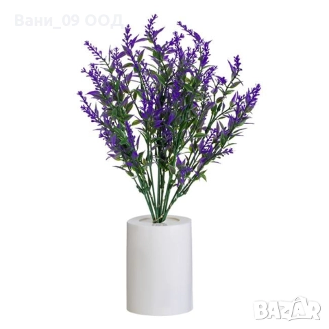 Деко лампа "Лавандула", снимка 2 - Декорация за дома - 51731272