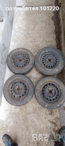 4 бр. железни джанти 14" за Opel Astra G (1998-2004)