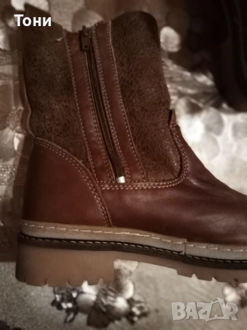 TAMARIS Оригинал Нови Дамски Боти Изцяло от Естествена Кожа 39, снимка 11 - Дамски боти - 53331298