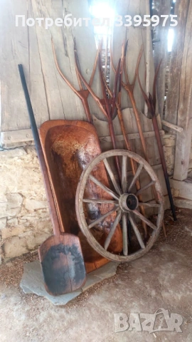 Автентични селски антики от 19-ти век (комплект 10 бр), снимка 2 - Антикварни и старинни предмети - 53863457
