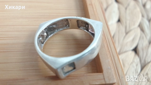 Сребърна брошка филигран/Сребърни пръстени, снимка 11 - Пръстени - 52042098