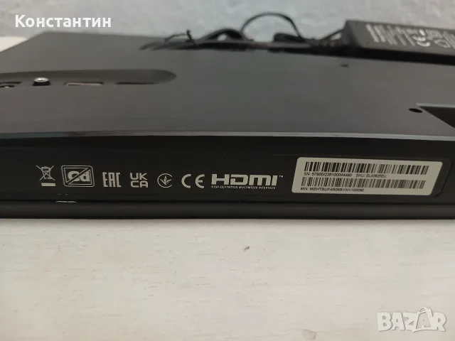 Геймърски монитор Xiaomi G24i (FHD, IPS, 180Hz) – без стойка, снимка 7 - Монитори - 56200564