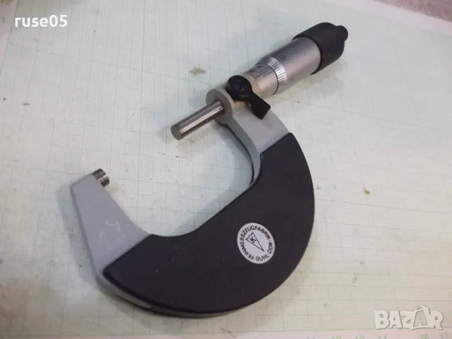 Микрометър 25-50 мм от соца германски ( DDR - ГДР ) работещ, снимка 7 - Други инструменти - 47379959