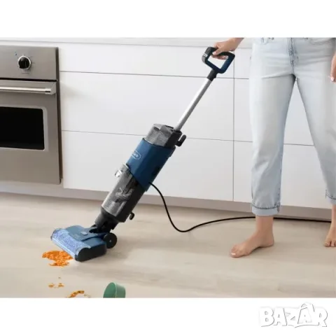 Вертикална прахосмукачка Shark HydroVac WD100EU, 3 в 1, мокро и сухо почистване, синя, 7.6м кабел, снимка 6 - Прахосмукачки - 55846567