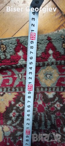 Персиски килим оригинал много запазен и никакви дефекти размери 3.35 на2.30 см хубава шарка , снимка 2 - Дивани и мека мебел - 41315653