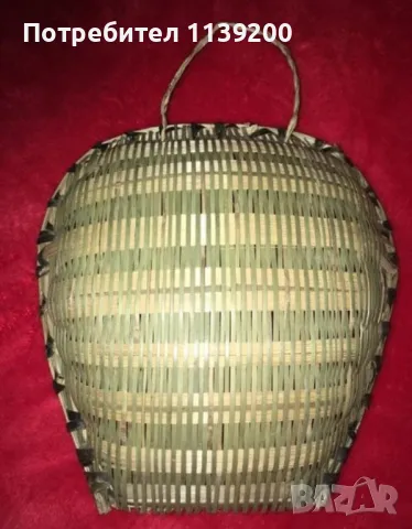 9бр нови африкански панерчета ракита и бамбук, снимка 3 - Декорация за дома - 50309370