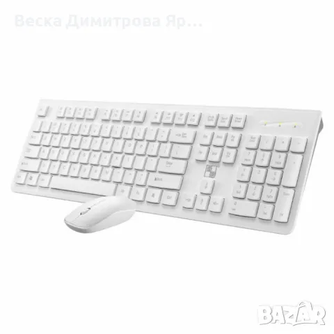 Бизнес безжични Wireless клавиатура и оптична мишка, съвместими с Windows KMT3