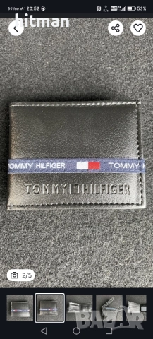Портфейл на Tommy Hilfiger 10лв