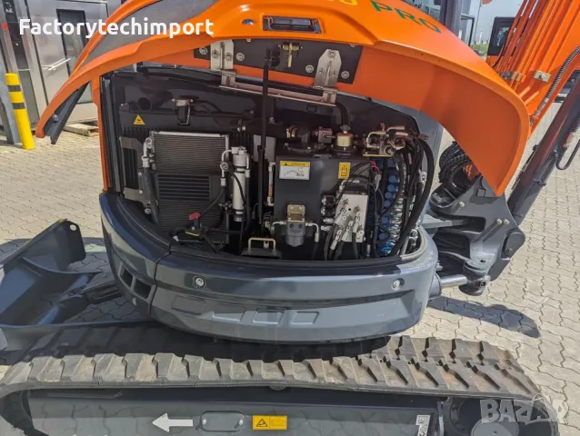 Багер Hytec F40 PRO Minibagger – 3,9 т, снимка 5 - Индустриална техника - 50437169