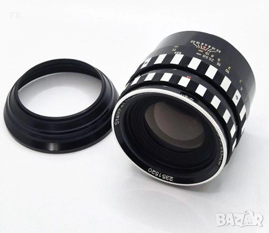 Steinheil München Macro-Quinar 100mm f2.8 m42, снимка 2 - Обективи и филтри - 51982349
