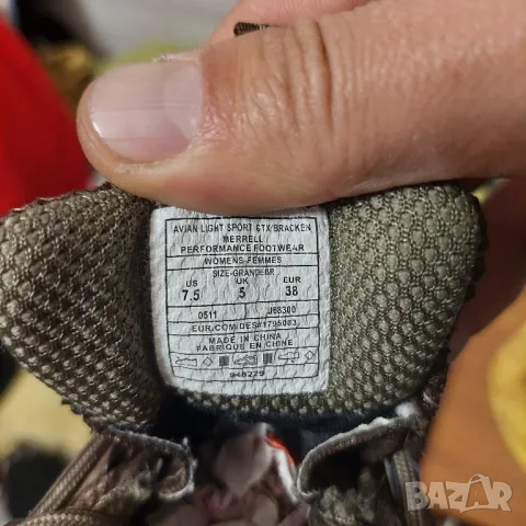 Merrell Avian  леки спортни обувки за туризъм Gore-Tex номер 38 , снимка 13 - Други - 35777542