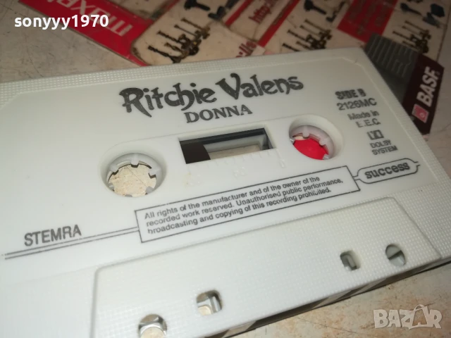 RITCHIE VALENS-ORIGINAL TAPE 2507251047, снимка 4 - Аудио касети - 51136911