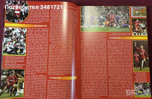 Liverpool FC Annual 2001, снимка 5 - Енциклопедии, справочници - 53748906