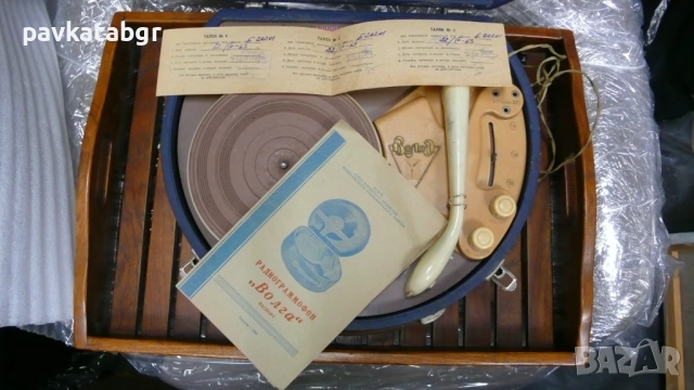Ретро грамофон , снимка 3 - Грамофони - 53120989