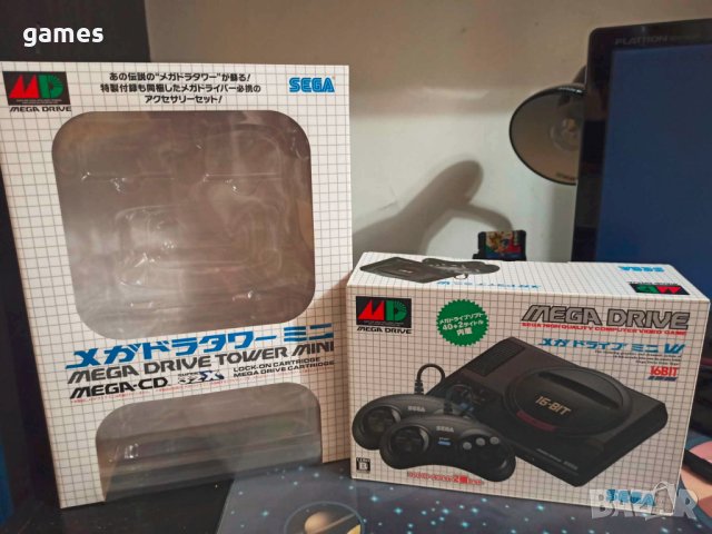 Sega Mega Drive Mini W + Mega Drive Tower Mini, снимка 10 - Други игри и конзоли - 42460476