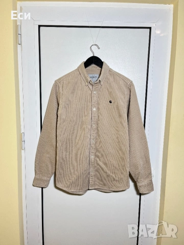 Carhartt Madison Cord мъжка риза от рипсено кадифе (размер S С)  50 лв. / 25.56 €