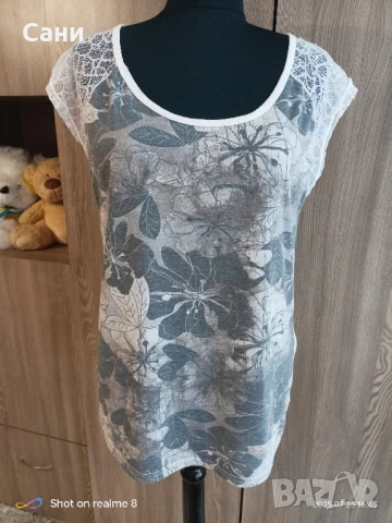 Тениска с син октопод, снимка 7 - Тениски - 51119632