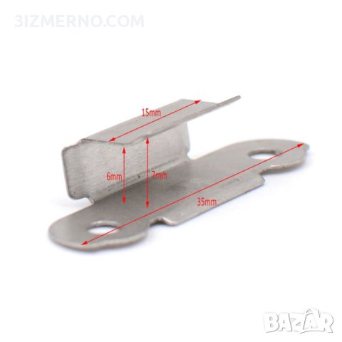 Комплект 4 метални щипки за стъклени подложки за 3D Принтер маси, снимка 3 - Консумативи за принтери - 41713361