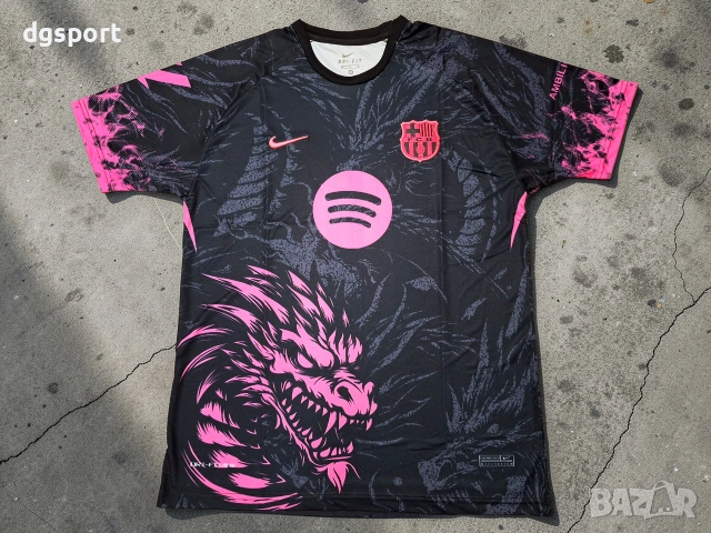 Флуоресцентна футболна фланелка на Барселона #Рафиня#11!, снимка 2 - Футбол - 52063636