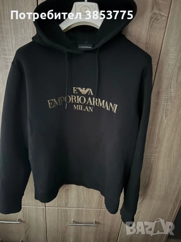 Суичър Emporio Armani, снимка 2 - Суичъри - 52266565