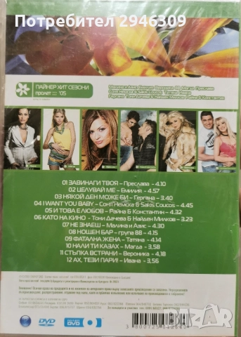 Пайнер Хит Сезони - Пролет 2005 DVD, снимка 2 - DVD дискове - 51744128
