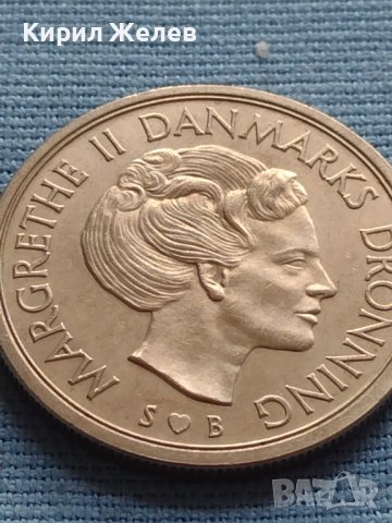 Монета 5 крони 1976г. Дания Маргрет втора за КОЛЕКЦИОНЕРИ 40425, снимка 8 - Нумизматика и бонистика - 42697298