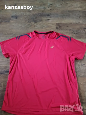 asics - страхотна мъжка тениска КАТО НОВА 2ХЛ, снимка 5 - Тениски - 51417160