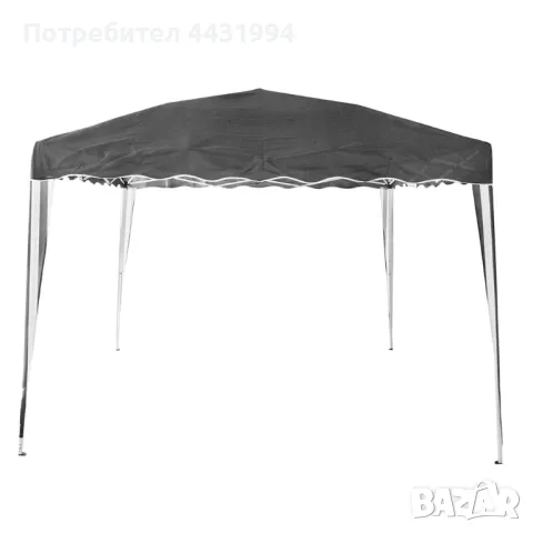 Шатра Muhler, 3х3m, Сива, сгъваема, снимка 1