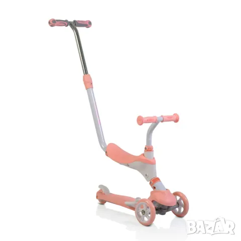 Tristar 3в1 тюркоаз Тротинетка с Родителски Контрол, снимка 4 - Скутери и тротинетки - 46395433