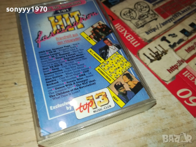 HIT FASCINATION 1/91-ORIGINAL TAPE 2208251919, снимка 10 - Аудио касети - 51457226
