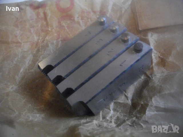 Нови резбонарезни ножове 1/2"-3/4" цол за резби тръби за винторeзка плашка немска ФРГ ALROWA ROLLER, снимка 9 - Други инструменти - 52774258