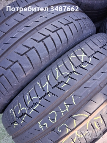 235 45 18 Континентал 4броя летни дот 2020г , снимка 3 - Гуми и джанти - 53837400