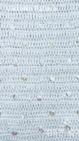 Красив потник с пайетки, снимка 2 - Корсети, бюстиета, топове - 50650389