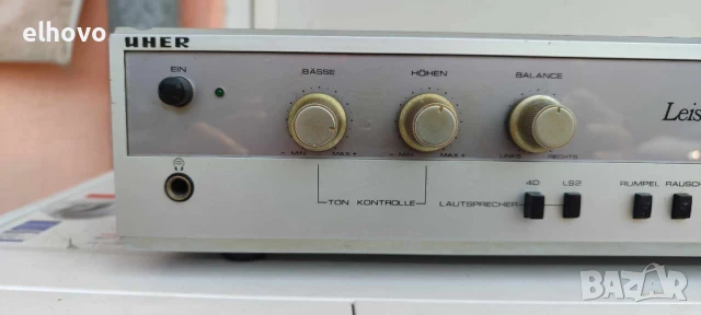 Стерео усилвател Uher VG 821, снимка 5 - Ресийвъри, усилватели, смесителни пултове - 50639420