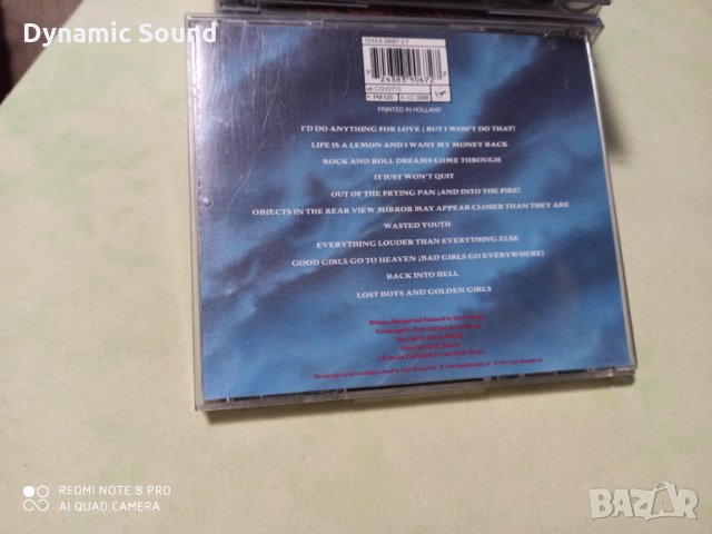 СД Meat Loaf оригинален - 10лв, снимка 3 - CD дискове - 35663314