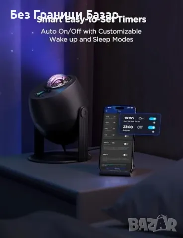 Нов Govee проектор за спалня с 52 сцени и RGBW цветове за аурора и звезди , снимка 7 - Други - 48713524