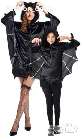 Нов Женски Хелоуин Костюм Летяща Мишка Парти Подарък