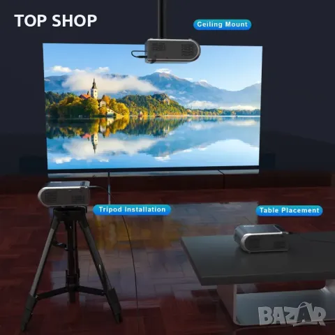 Wifi Проектор Kolexa VF210, снимка 3 - Плейъри, домашно кино, прожектори - 48657151