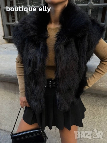 дамски елек в два цвята