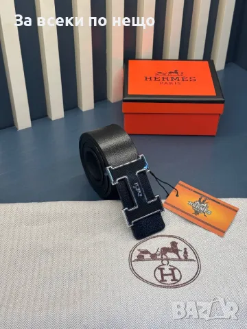 Hermes Колан Естествена Кожа Хермес Код D2090, снимка 8 - Колани - 49409149
