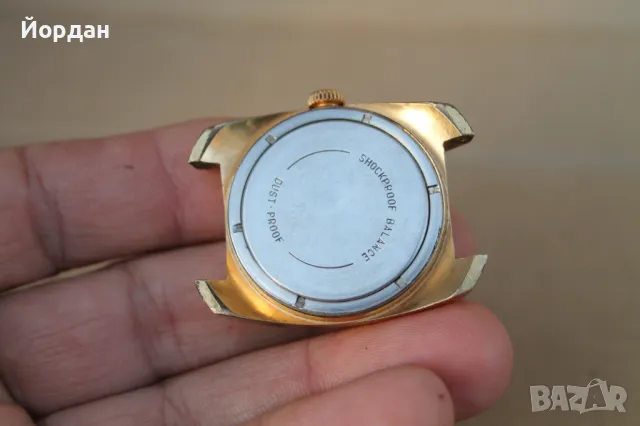 СССР ръчен позлатен часовник ''Восток'' /18 камъка/, снимка 8 - Мъжки - 47812690