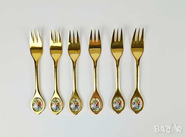 Комплект десертни прибори - Solingen, Nicrolux, снимка 2 - Прибори за хранене, готвене и сервиране - 52188048