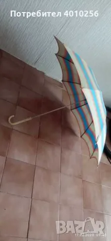 АНТИКВАРЕН РЕТРО ЧАДЪР КАТО НОВ ЗА КОЛЕКЦИЯ , снимка 7 - Антикварни и старинни предмети - 48489779