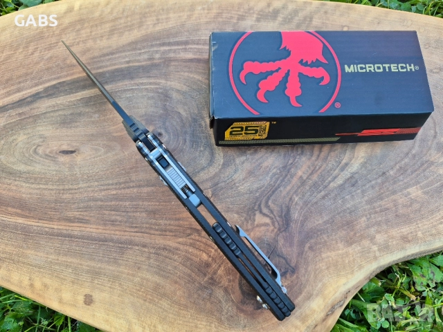 Сгъваем нож MICROTECH Amphibian 137RL,Ram Lok, снимка 6 - Ножове - 51579509
