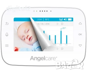 Бебефон Angelcare 4.1 инча AC310, Звук и Движение , 2-Посочен Разговор, снимка 5 - Друга електроника - 51338382