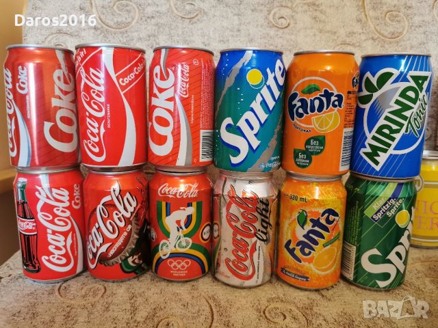 Колекция от кенчета 39 броя , снимка 5 - Колекции - 39326953