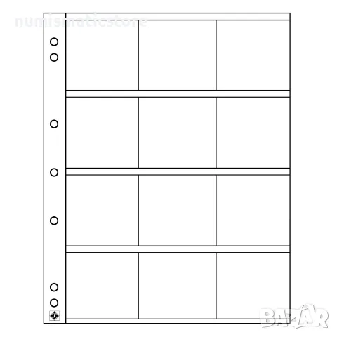 Leuchtturm Numis – за 12 картончета с монети / оп.5 бр /, снимка 2 - Нумизматика и бонистика - 56330068